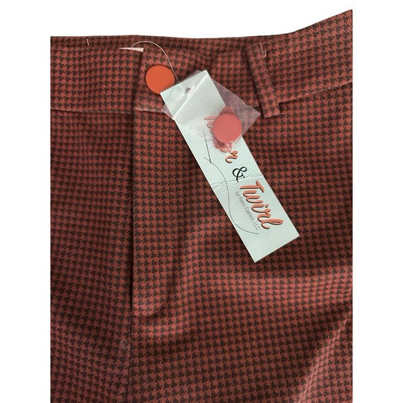 NWT Tailor & Twirl Retro High Waist Luisa Pant Sz Large Cropped Ankle Rockabilly - Picture 2 of 10